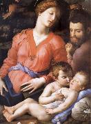 Agnolo Bronzino The Sacred Family Second half of the century XVI USA oil painting artist